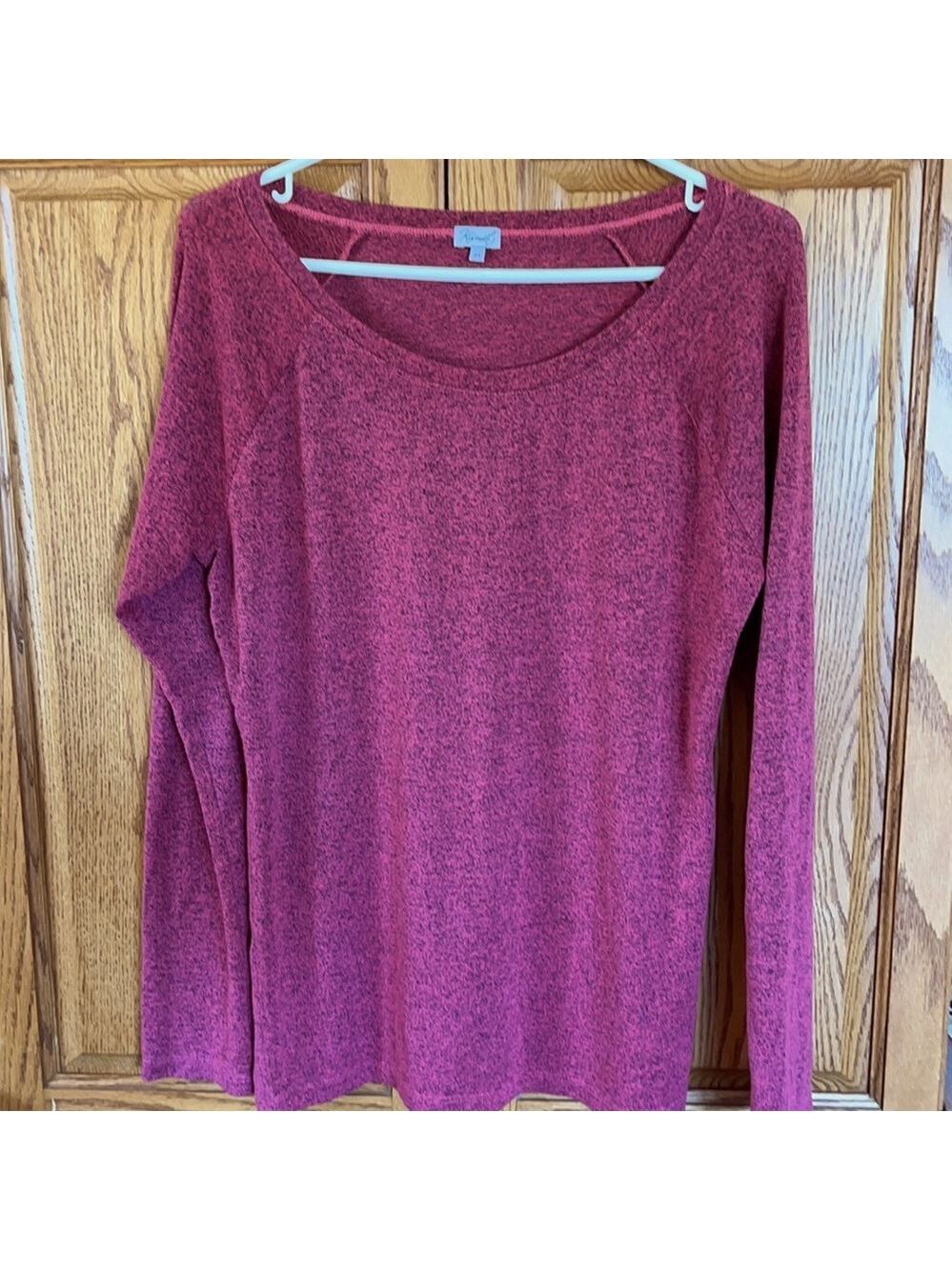 Kismet cranberry colour top size S.